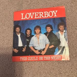Loverboy - To Live And Die In L.A. 45rpm Single